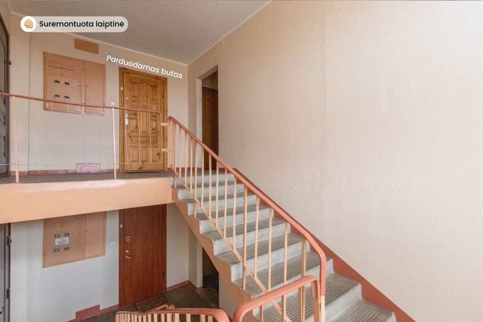 Parduodamas 1 kambario butas &Scaron;iauliuose, Architektų g. 50