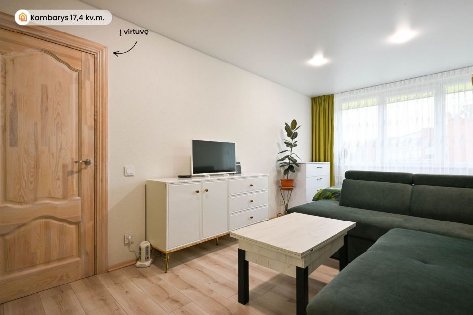 Parduodamas suremontuotas 1 kambario butas &Scaron;ilutėje, Dariaus ir Girėno g. 20