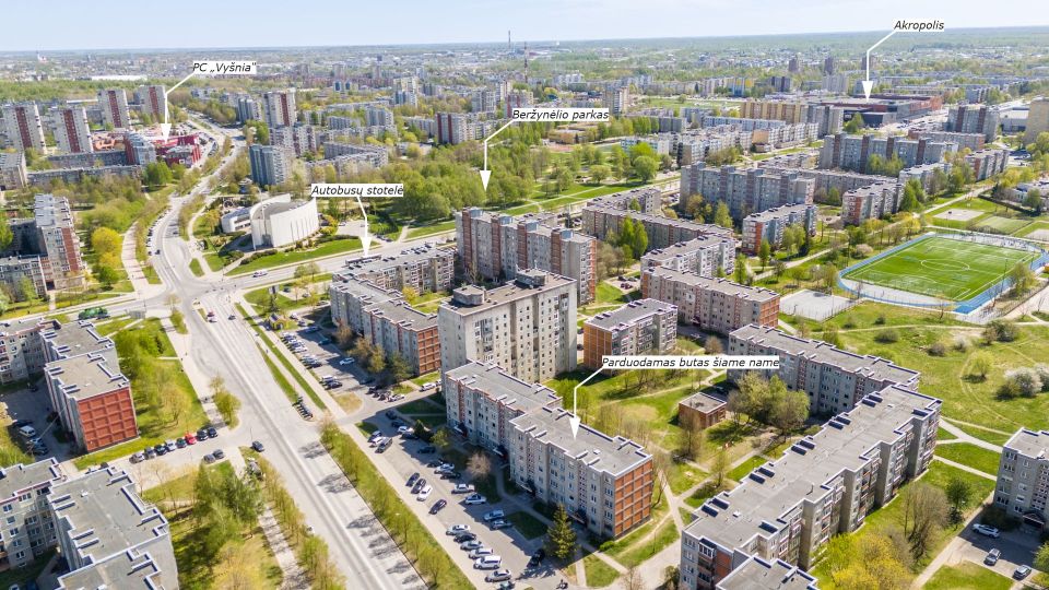 Parduodamas 1 kambario butas (su balkonu) Gytarių g. 11, &Scaron;iauliuose.