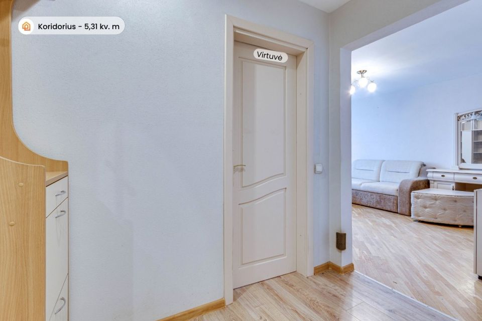 Parduodamas 1 kambario butas su balkonu Tel&scaron;iuose, Luokės g. 75