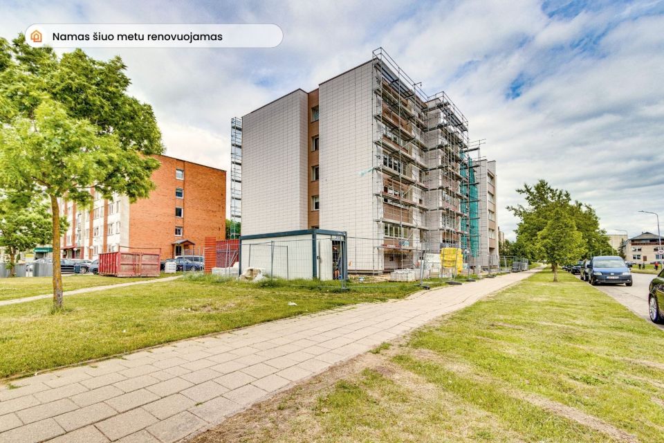 Parduodamas 1 kambario butas su balkonu Tel&scaron;iuose, Luokės g. 75