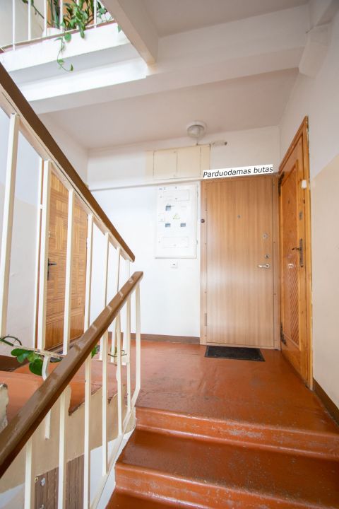 Parduodamas 1 kambario butas (su ilgu balkonu) Auk&scaron;tabalio g. 10, &Scaron;iauliuose.