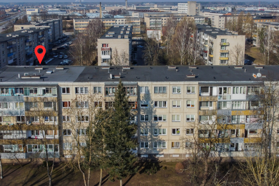 Parduodamas 1 kambario butas Žemaitijos g. 7, Mažeikiuose