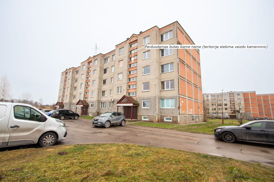 Parduodamas 1 kambario butas Šiauliuose, Kviečių g. 26.