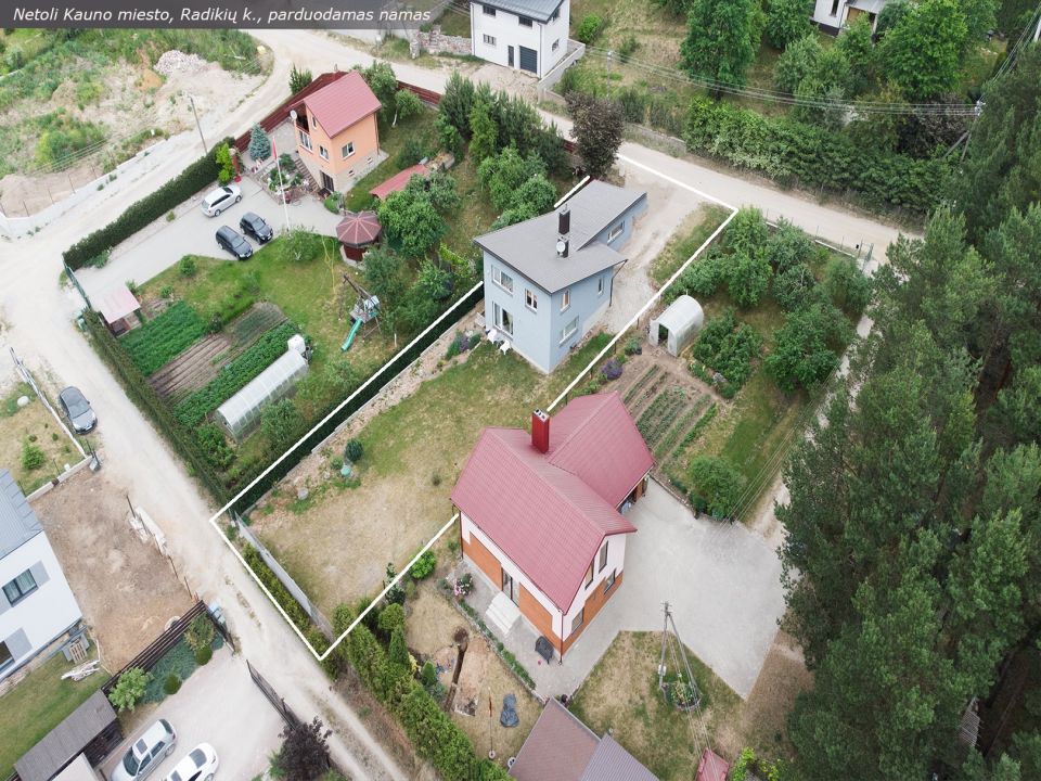 Parduodamas 2017 metų statybos namas Žvaigždžių g., Radikių k., Kauno r.