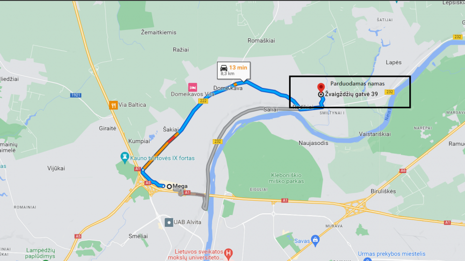 Parduodamas 2017 metų statybos namas Žvaigždžių g., Radikių k., Kauno r.