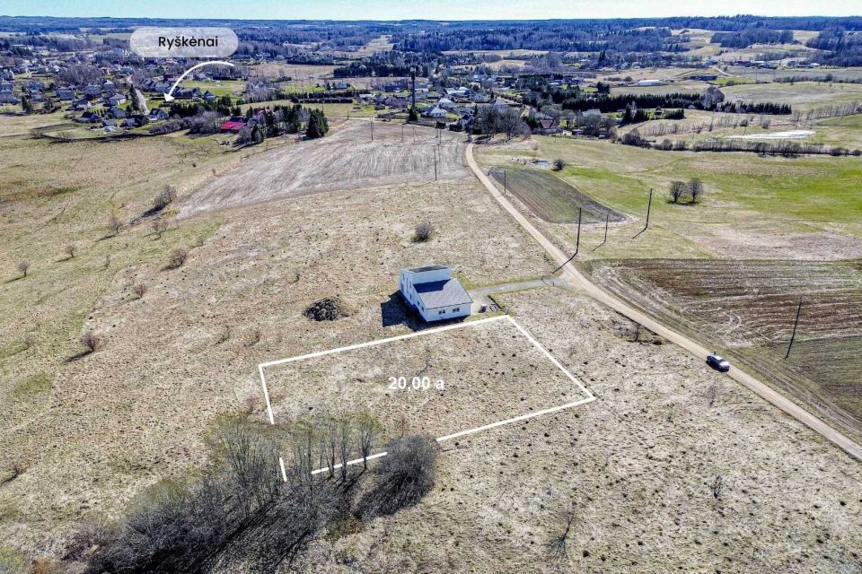 Parduodamas 20 arų namų valdos sklypas Tel&scaron;iuose, Judrėnų g. 19