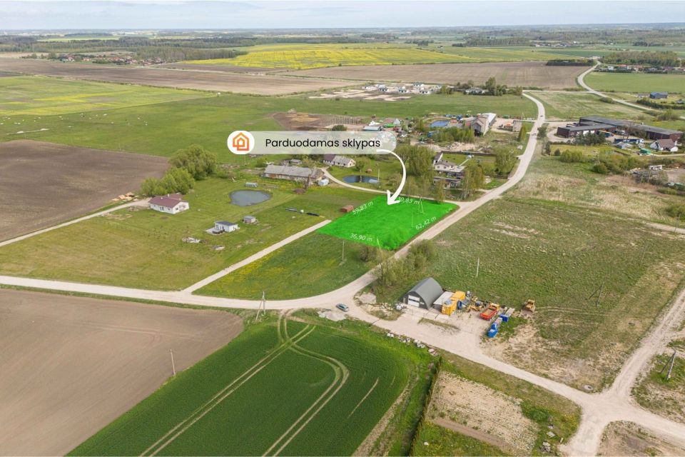Parduodamas 22,55 arų namų valdos sklypas Šlapšilės k., Klaipėdos r.sav.