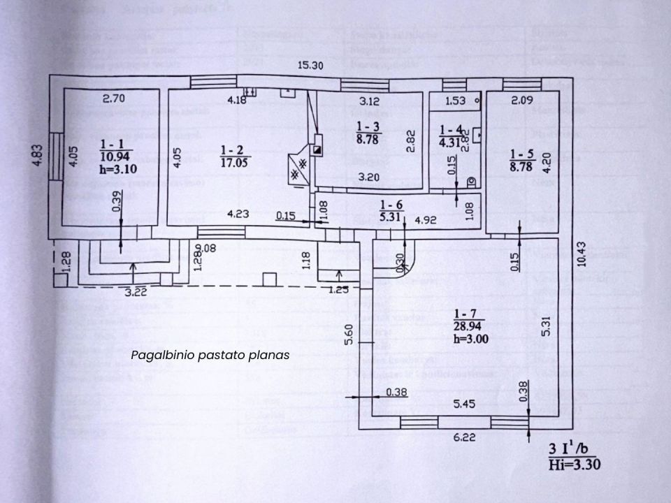 Parduodamas 252 kv. m gyvenamasis namas su 2,8 ha sklypu &scaron;alia mi&scaron;ko, Mažeikių r. Spurganų k. Sedos g.