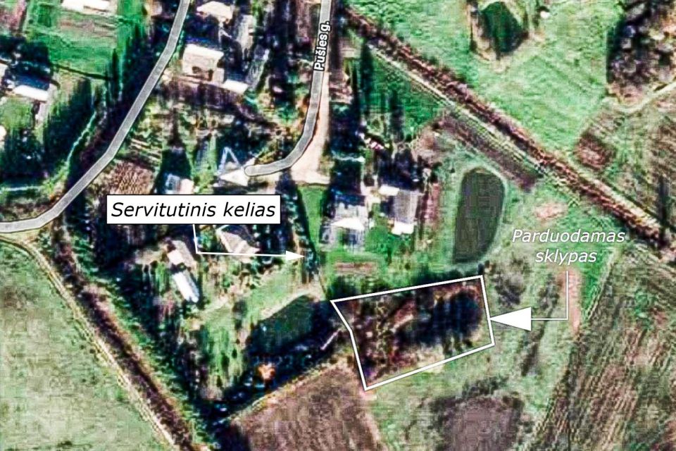 Parduodamas 25,05 arų namų valdos sklypas Ryškėnų k., Telšių r.