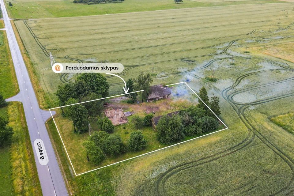 Parduodamas 26,40 arų namų valdos sklypas Liūli&scaron;kių kaime, Mažeikių rajone