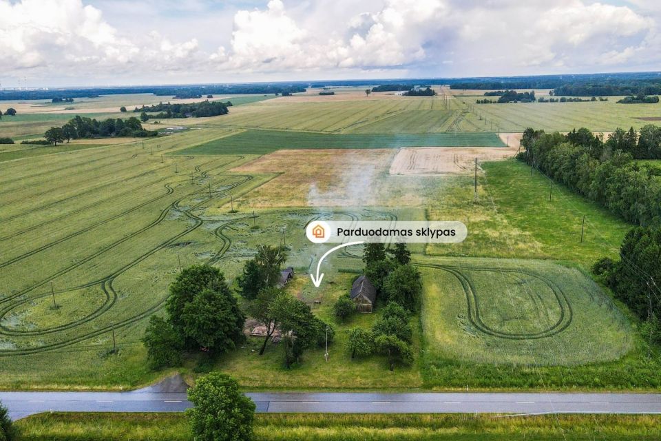 Parduodamas 26,40 arų namų valdos sklypas Liūli&scaron;kių kaime, Mažeikių rajone