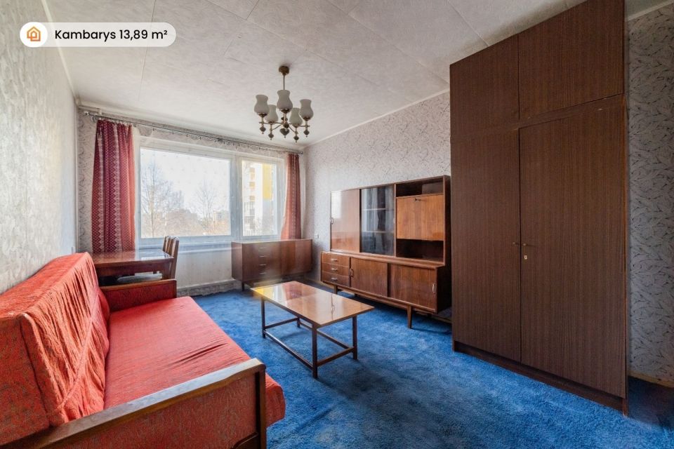 Parduodamas 2 k. butas &Scaron;iauliuose, Krymo g. 24