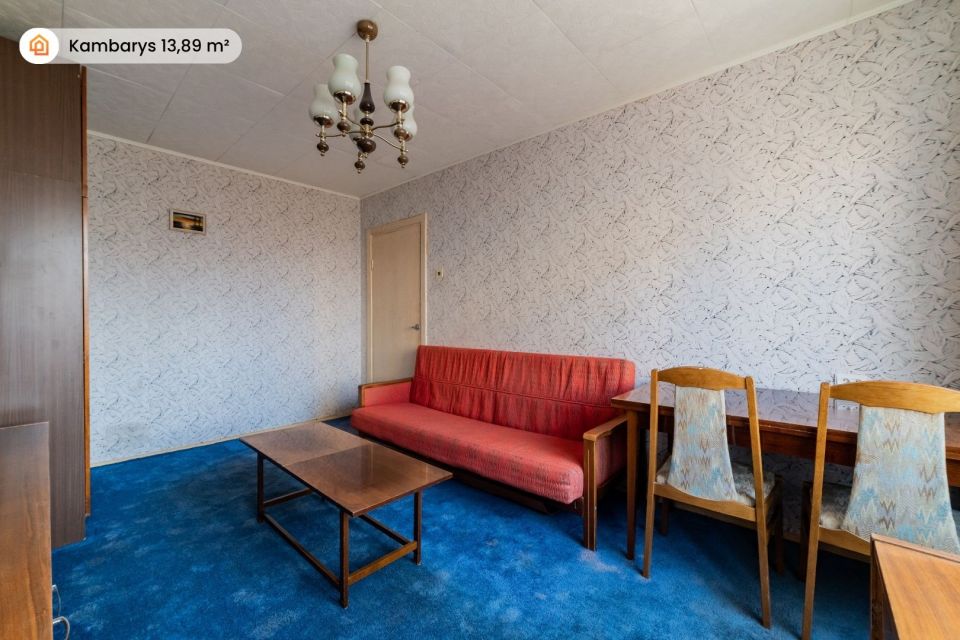 Parduodamas 2 k. butas &Scaron;iauliuose, Krymo g. 24