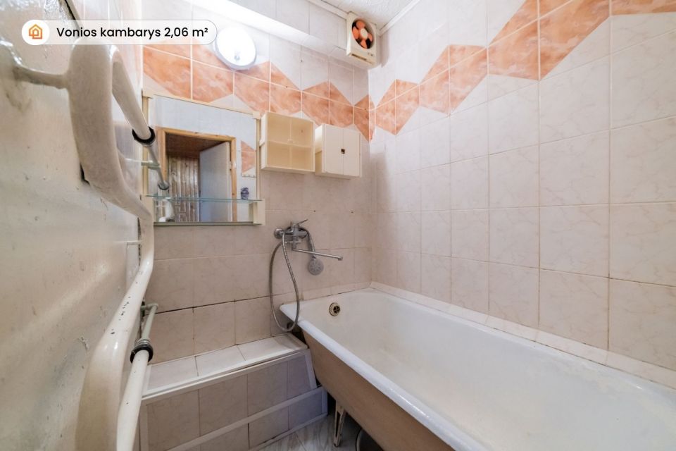 Parduodamas 2 k. butas &Scaron;iauliuose, Krymo g. 24