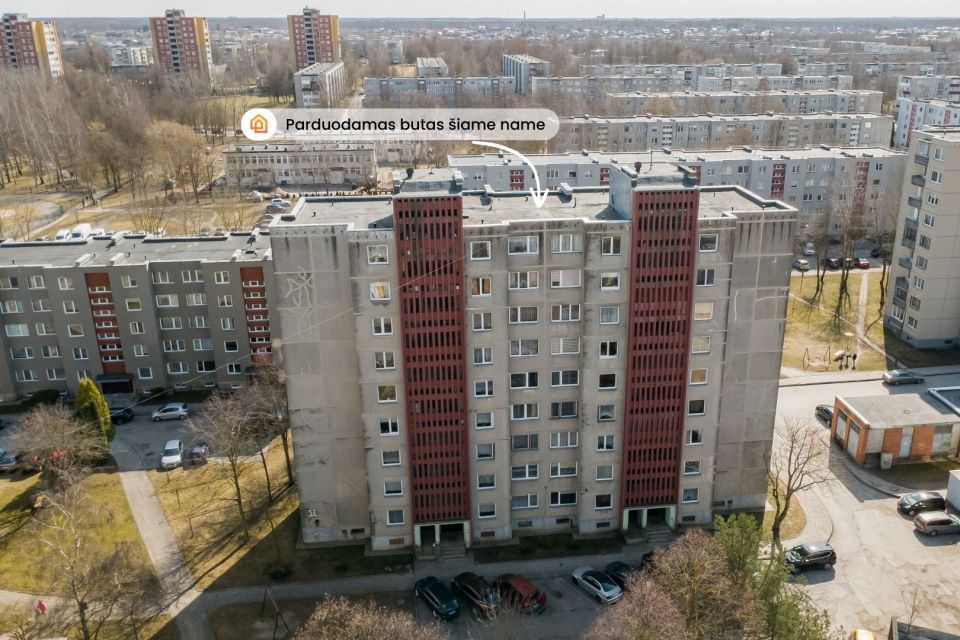 Parduodamas 2 k. butas &Scaron;iauliuose, Krymo g. 24