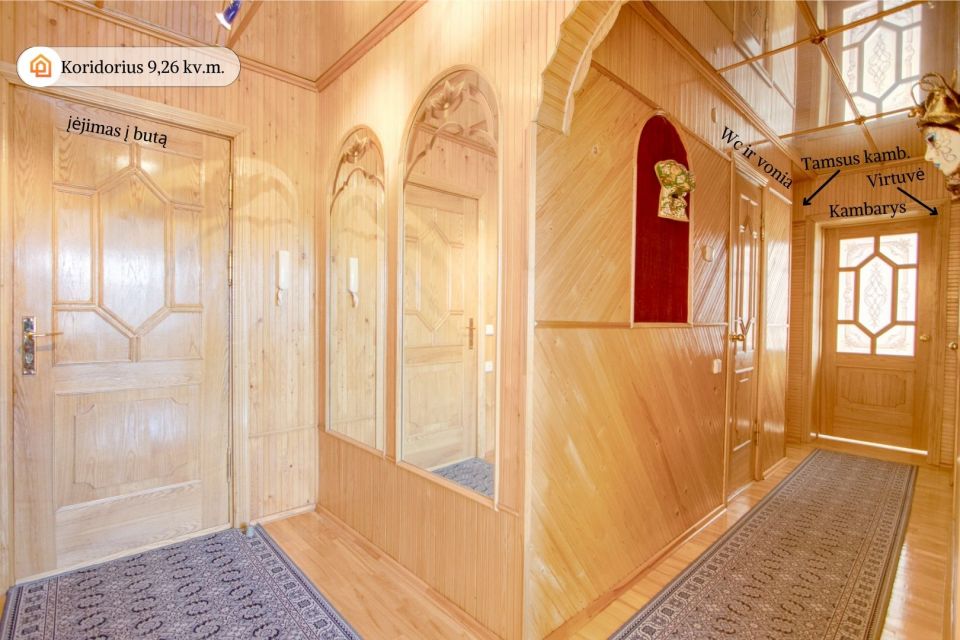 Parduodamas 2 kamb. butas, Partizanų g., Kaune