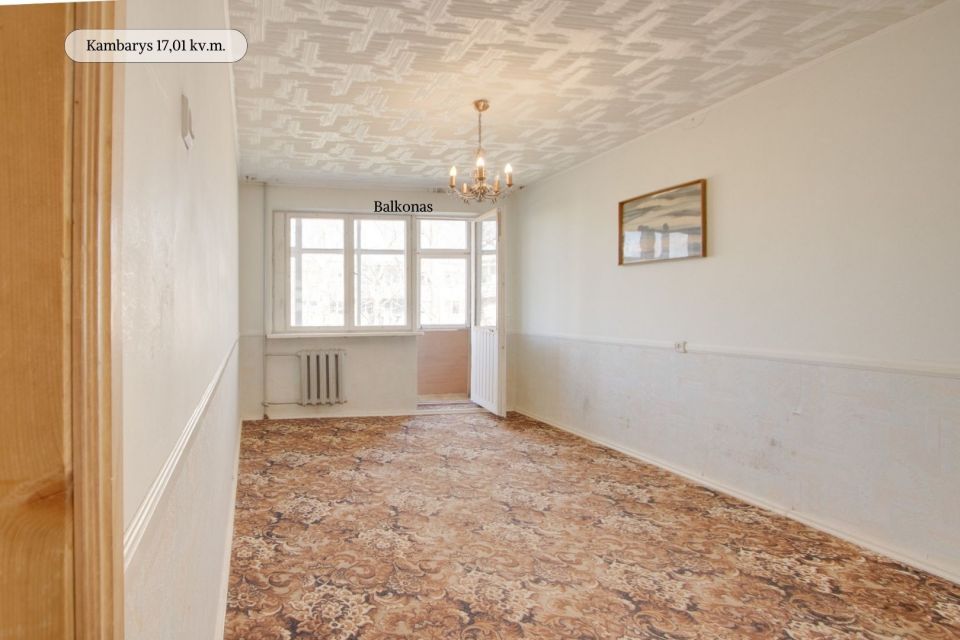 Parduodamas 2 kamb. butas V. Krėvės pr. 25, Kaunas