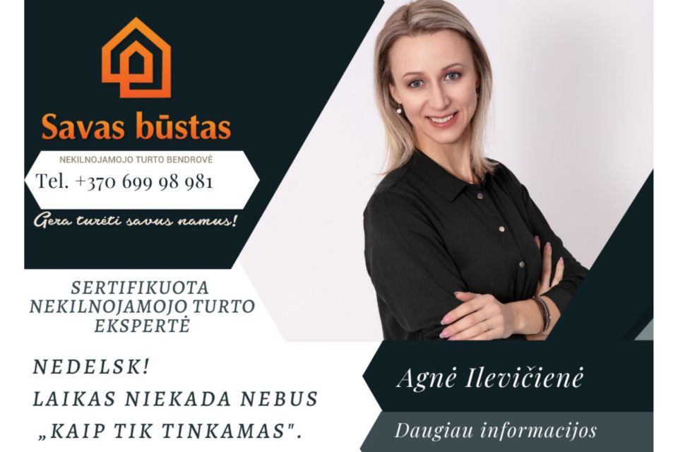 Parduodamas 2 kamb. butas V. Krėvės pr. 25, Kaunas