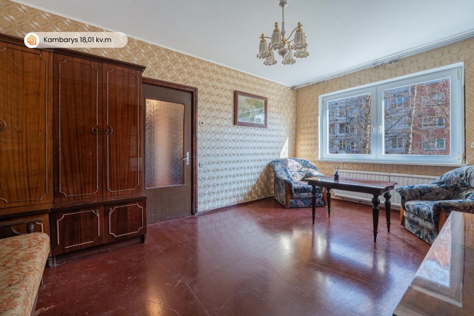 Parduodamas 2 kambarių butas 2 - ame auk&scaron;te, Laukininkų g. 38, Klaipėdoje