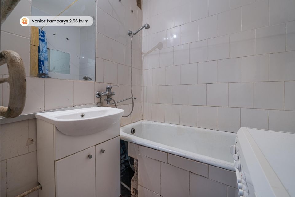 Parduodamas 2 kambarių butas 2 - ame auk&scaron;te, Laukininkų g. 38, Klaipėdoje