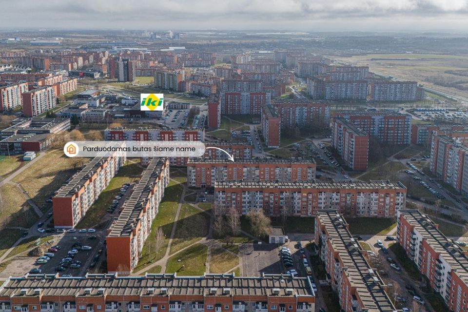 Parduodamas 2 kambarių butas 2 - ame auk&scaron;te, Laukininkų g. 38, Klaipėdoje