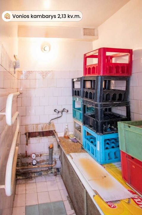 Parduodamas 2 kambarių butas arba patalpos su atskiru įėjimu Architektų g. 4, Šiauliai