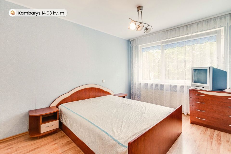 Parduodamas 2 kambarių butas Dainų g., Šiauliuose