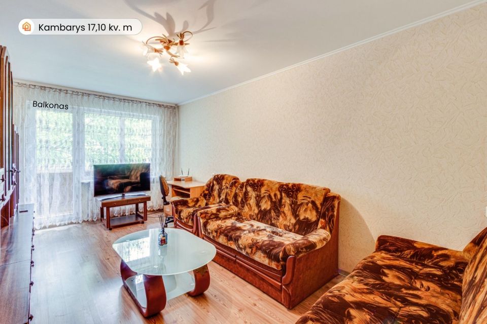 Parduodamas 2 kambarių butas Dainų g., Šiauliuose