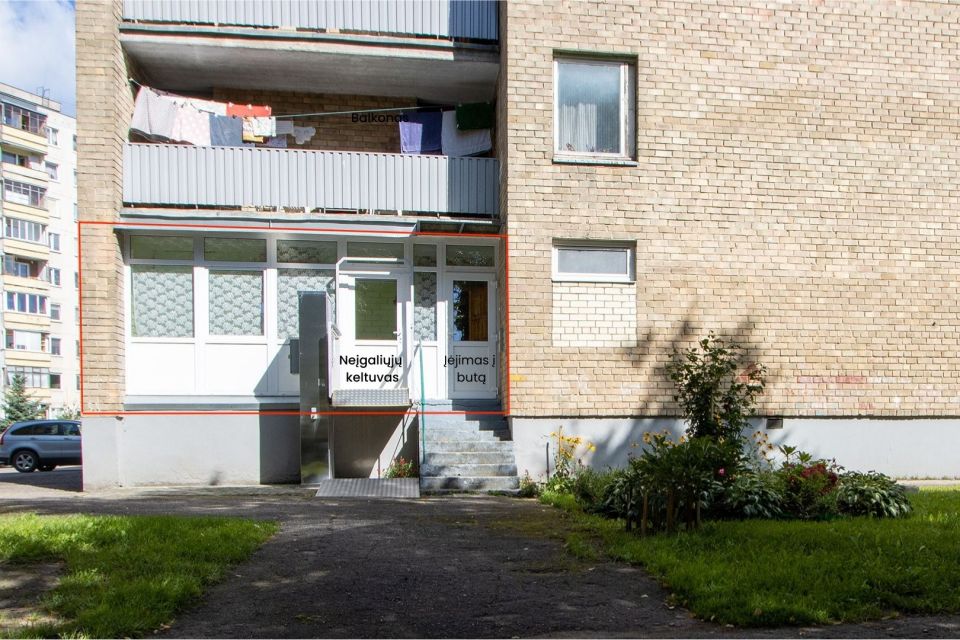 Parduodamas 2 kambarių butas Kaune, Petrašiūnuose, Ekskavatorininkų g.