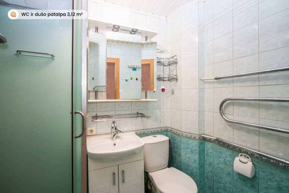 Parduodamas 2 kambarių butas Mažeikių miesto centre, Žemaitijos g. 30