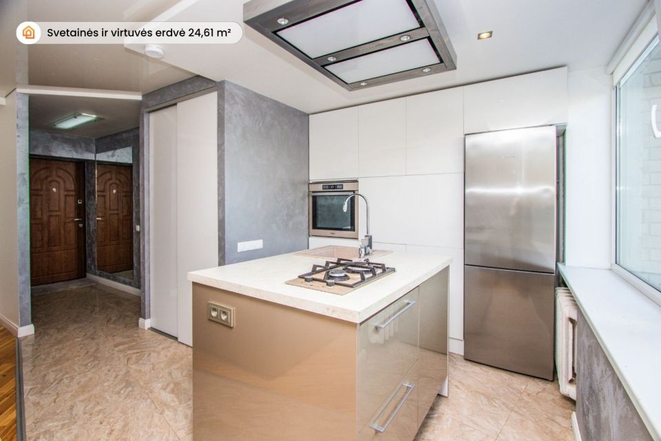 Parduodamas 2 kambarių butas miesto centre, Vilniaus g. 251, &Scaron;iauliuose