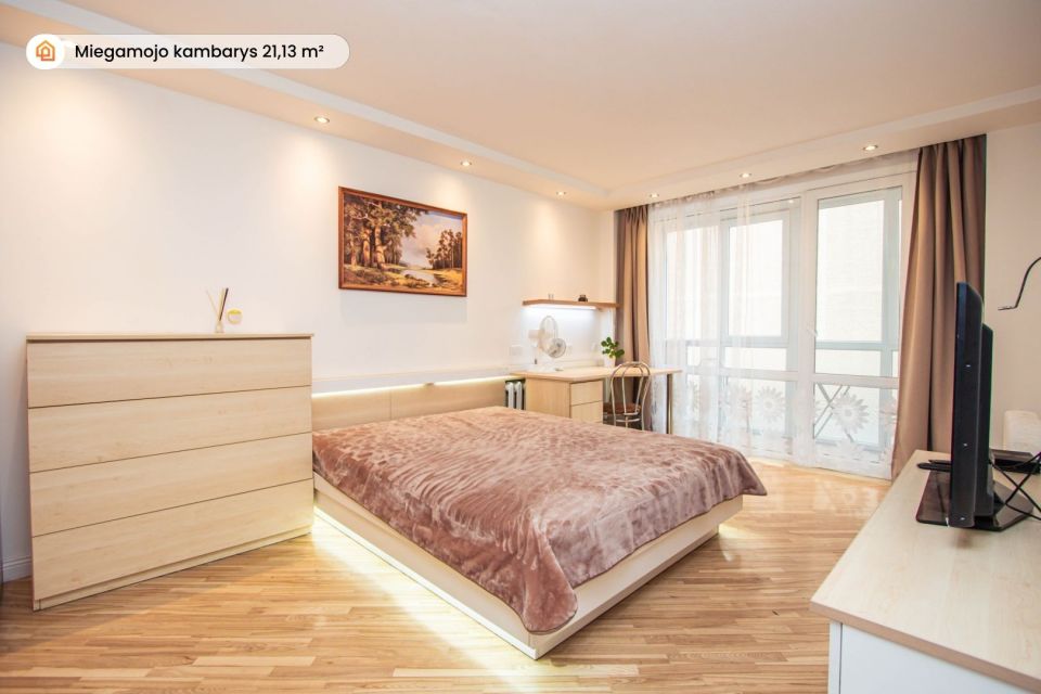 Parduodamas 2 kambarių butas miesto centre, Vilniaus g. 251, &Scaron;iauliuose