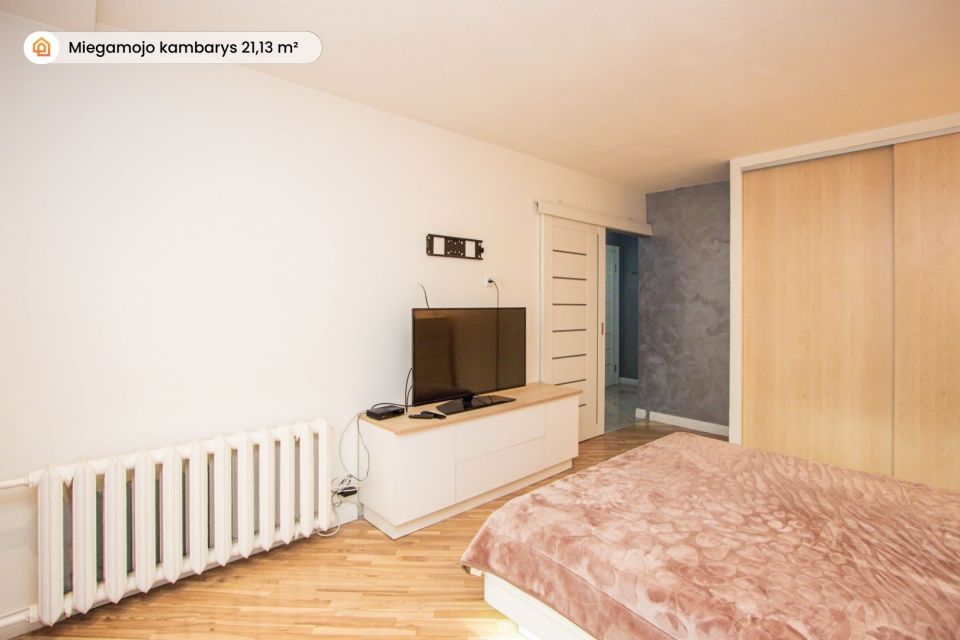 Parduodamas 2 kambarių butas miesto centre, Vilniaus g. 251, &Scaron;iauliuose