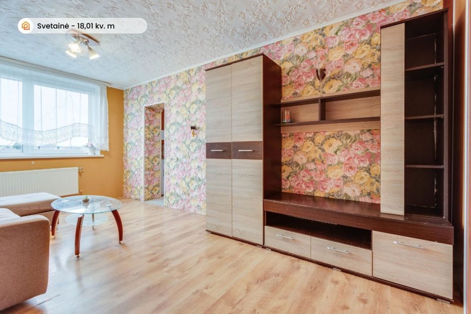 Parduodamas 2 kambarių butas Rambyno g. 18, Tel&scaron;iuose.