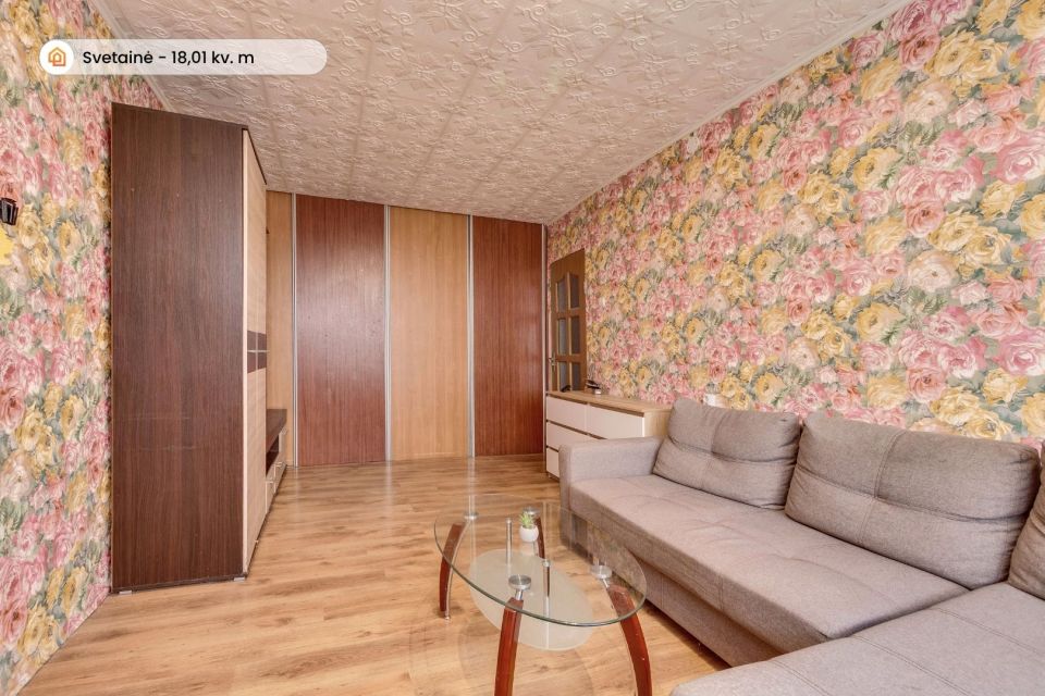 Parduodamas 2 kambarių butas Rambyno g. 18, Tel&scaron;iuose.
