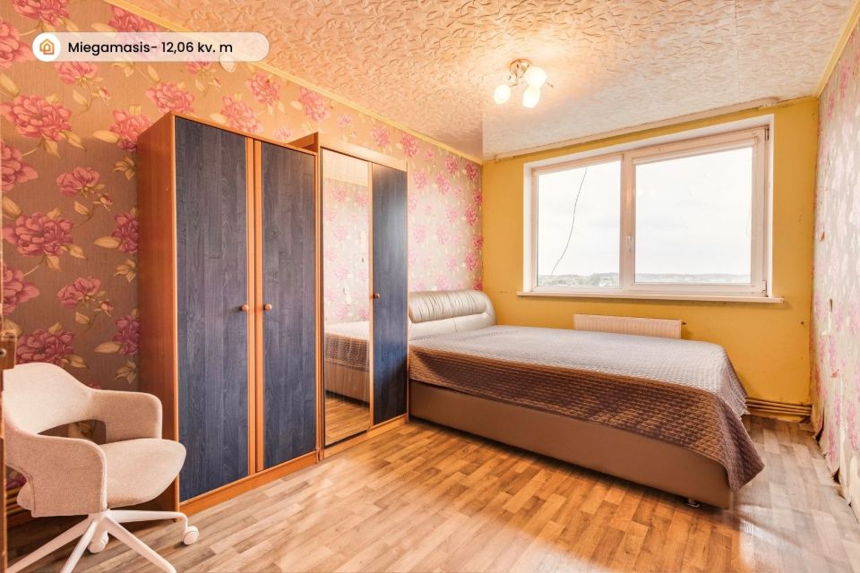 Parduodamas 2 kambarių butas Rambyno g. 18, Tel&scaron;iuose.