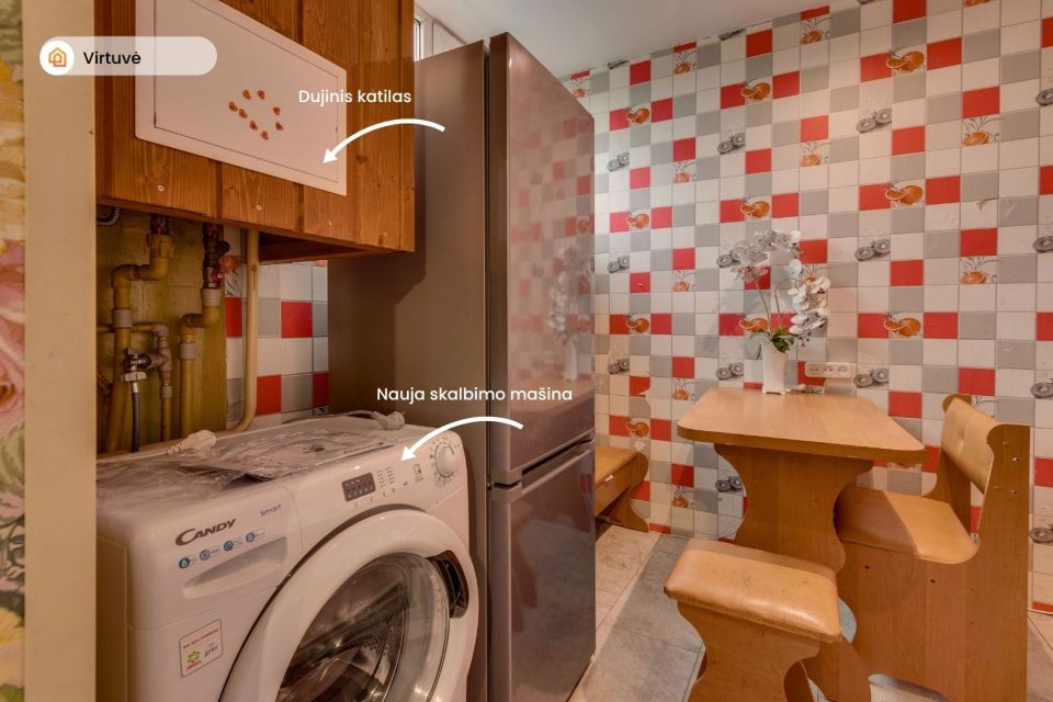 Parduodamas 2 kambarių butas Rambyno g. 18, Tel&scaron;iuose.
