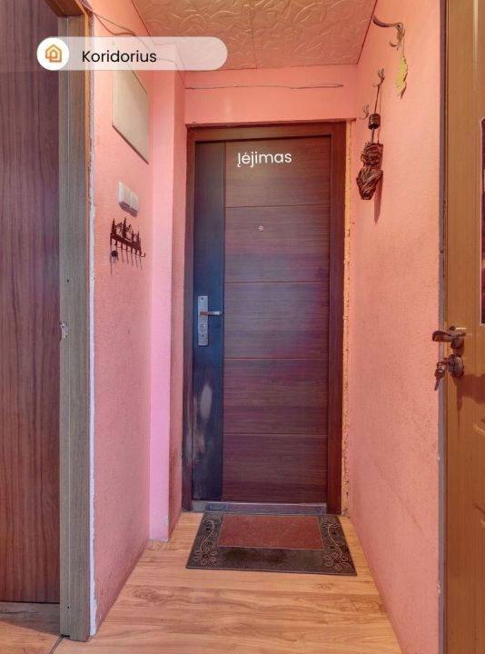 Parduodamas 2 kambarių butas Rambyno g. 18, Tel&scaron;iuose.