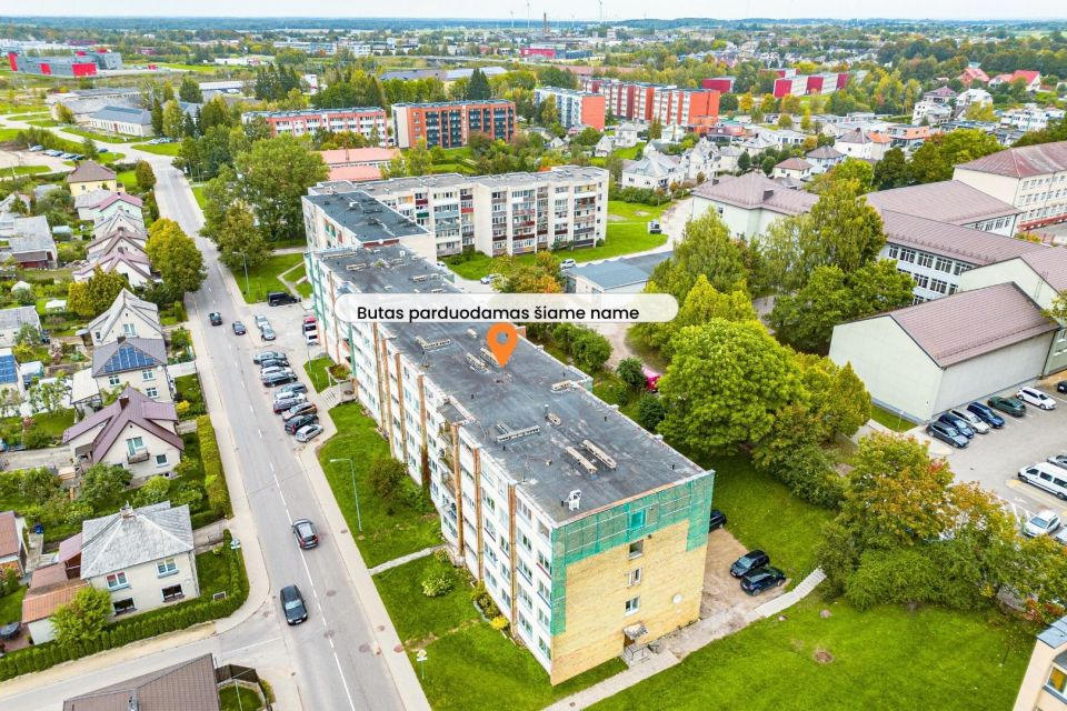 Parduodamas 2 kambarių butas Rambyno g. 18, Tel&scaron;iuose.