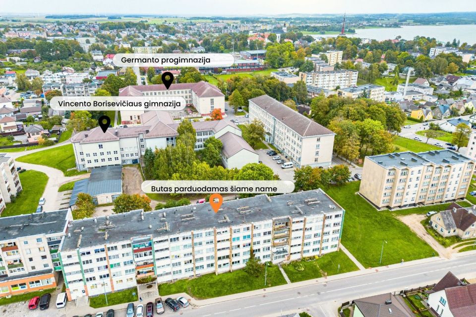 Parduodamas 2 kambarių butas Rambyno g. 18, Tel&scaron;iuose.