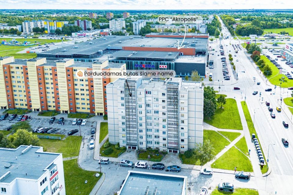 Parduodamas 2 kambarių butas &Scaron;iauliuose, Gegužių g.