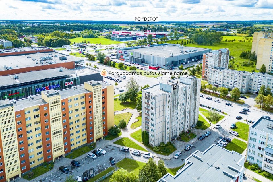 Parduodamas 2 kambarių butas &Scaron;iauliuose, Gegužių g.