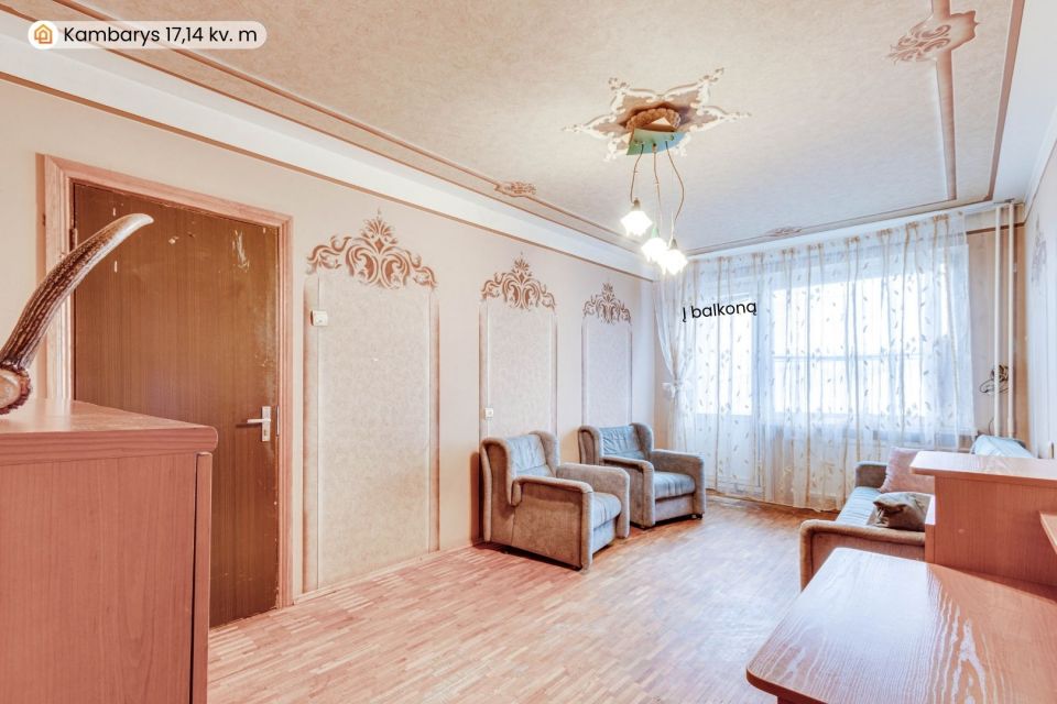 Parduodamas 2 kambarių butas &Scaron;iauliuose, Gytarių g.