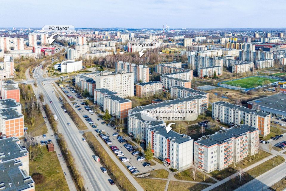 Parduodamas 2 kambarių butas &Scaron;iauliuose, Gytarių g.