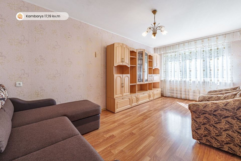 Parduodamas 2 kambarių butas su balkonu 1-jame aukšte, Žardininkų g. 21, Klaipėdoje