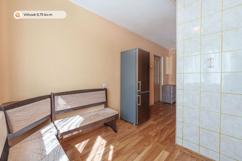 Parduodamas 2 kambarių butas su balkonu 1-jame aukšte, Žardininkų g. 21, Klaipėdoje