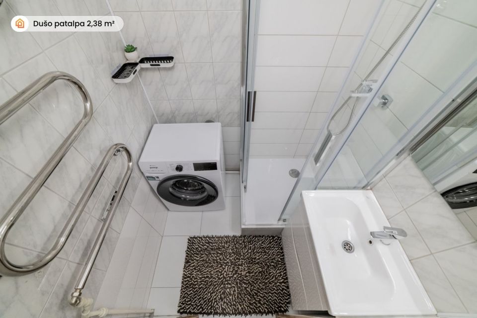 Parduodamas 2 kambarių butas Vaižganto g. 58B, Radvili&scaron;kyje