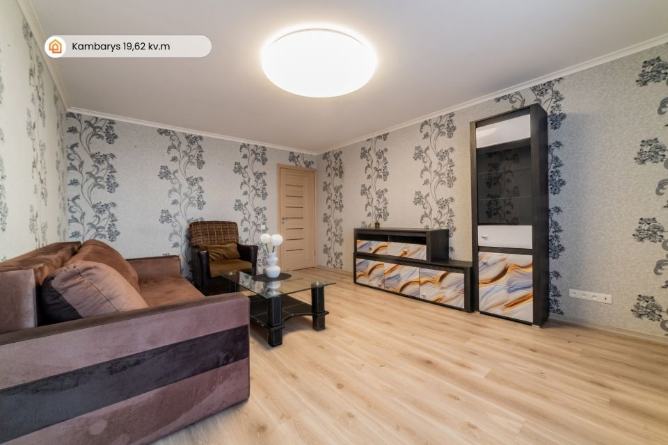Parduodamas &scaron;viesus ir jaukus 2 kambarių butas Klaipėdoje, Panevėžio g. 9 - su pilnai i&scaron;mokėta renovacija!