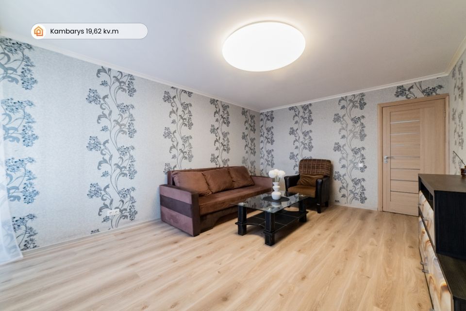 Parduodamas &scaron;viesus ir jaukus 2 kambarių butas Klaipėdoje, Panevėžio g. 9 - su pilnai i&scaron;mokėta renovacija!